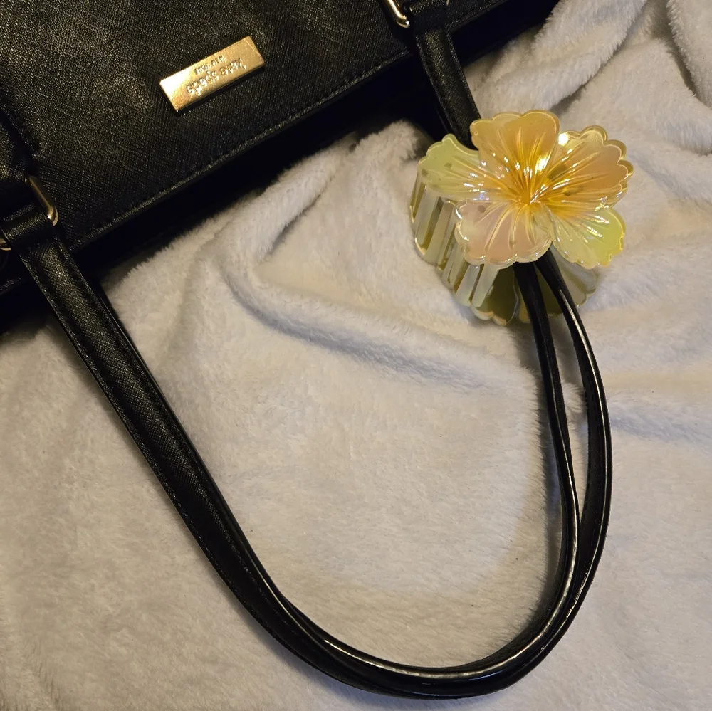 Kate Spade Black Tote Gold Hardware